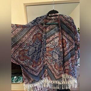 Von Maur Bohemian Multicolor Kimono
